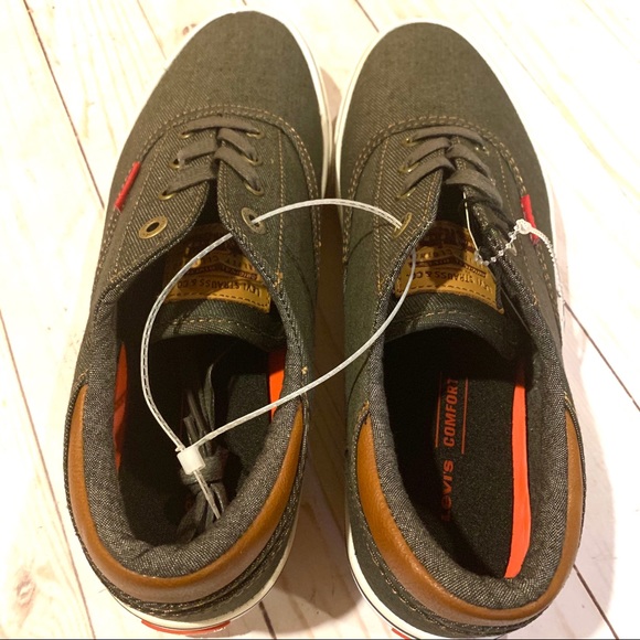 Men’s Levi’s Sz 9.5 Ethan Denim LL Casual Shoes - Picture 6 of 8